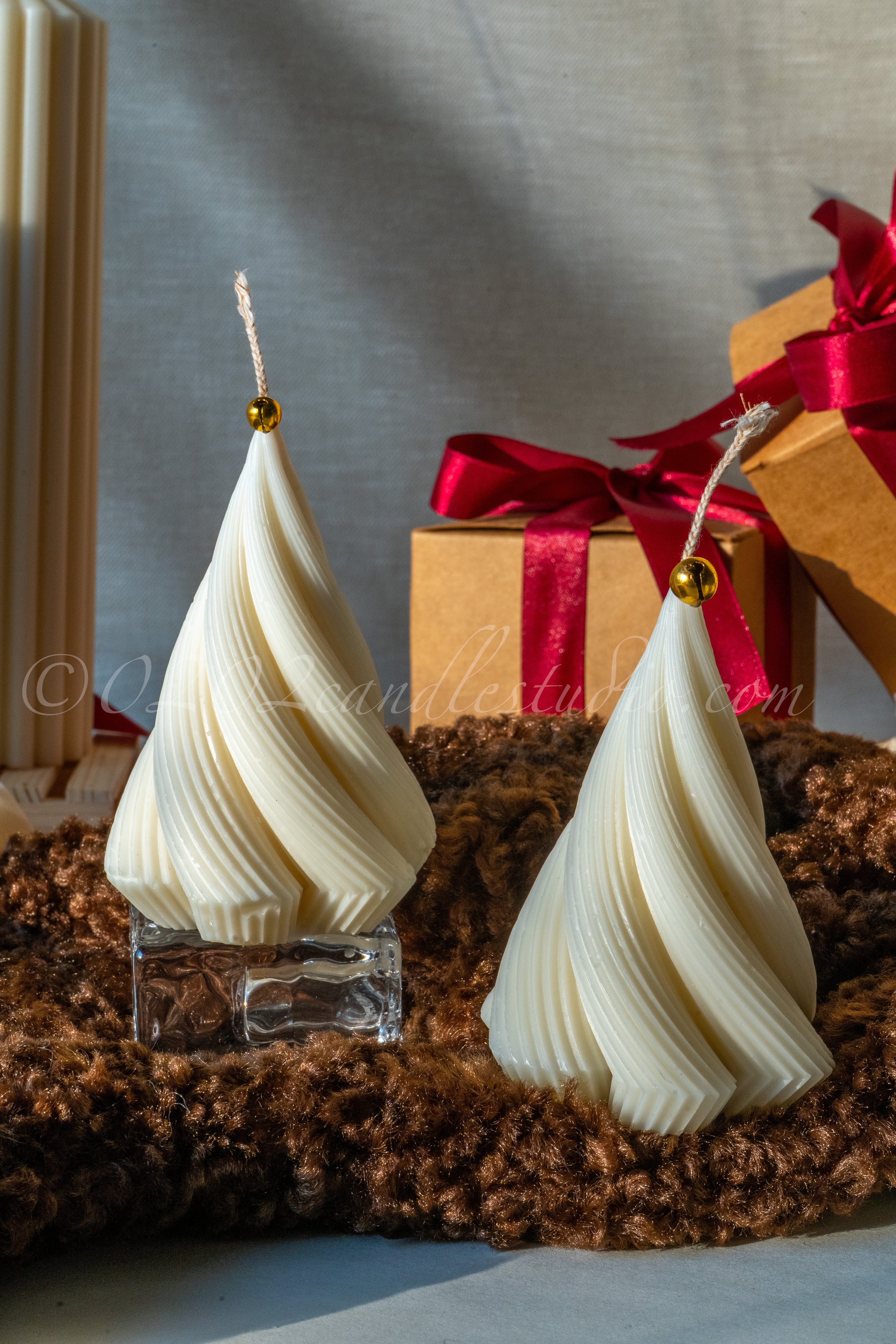 Christmas Tree - Spiral Candle