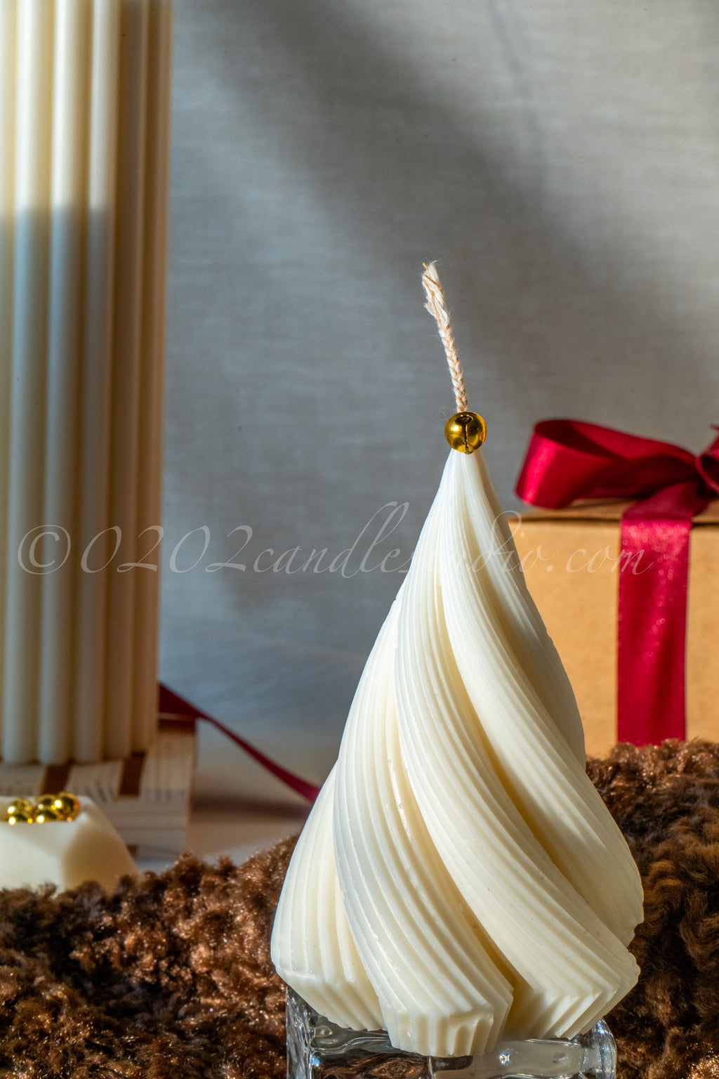 Christmas Tree - Spiral Candle