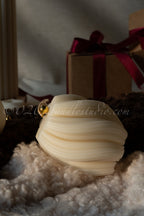 Swirl Pillar Candle- Medium